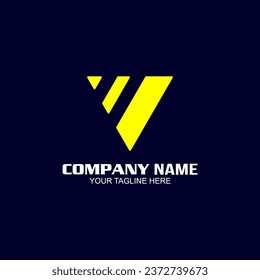 Unique modern geometric creative luxury W letter logo template. Vector icon.