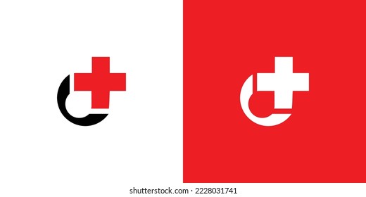UNique and modern health care logo design