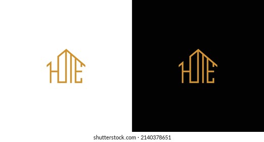 Unique and modern house logo design