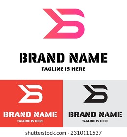 Unique modern initial ks letter logo	