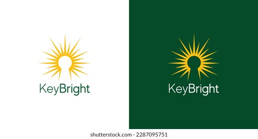 Unique and modern key to success logo design 3