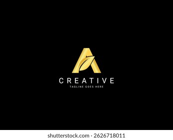 a unique modern letter logo design