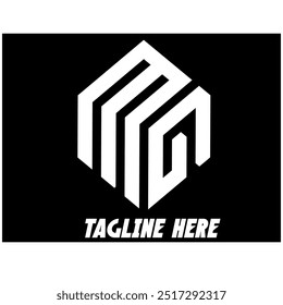 Diseñador de logotipos moderno único, diseñador gráfico.