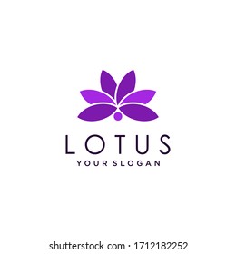unique and modern lotus logo, spa, health, clean, unique