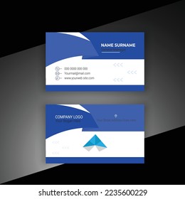 unique modern luxury custom business cards or visiting card design