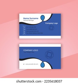 unique modern luxury custom business cards or visiting card design