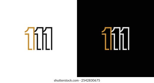 Unique and Modern M1  logo design