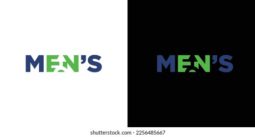 Unique and modern Men's health logo design 