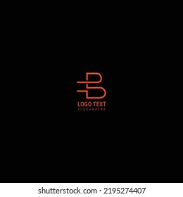 Unique modern minimal initial based letter logo design
