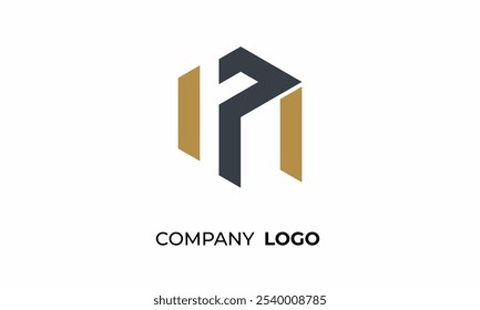 "Design de logotipo abstrato moderno e minimalista exclusivo para a identidade da marca - Arte vetorial personalizável perfeita para pequenas empresas, start-ups, empresários, agências criativas e projetos de marcas pessoais