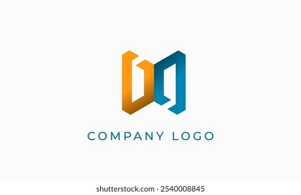 "Design de logotipo abstrato moderno e minimalista exclusivo para a identidade da marca - Arte vetorial personalizável perfeita para pequenas empresas, start-ups, empresários, agências criativas e projetos de marcas pessoais