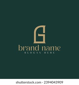Unique, Modern, Minimalist and, Elegant Monogram Logo Design Template