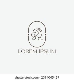 Unique, Modern, Minimalist and, Elegant Monogram Logo Design Template