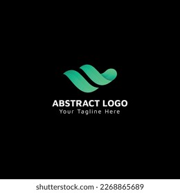 Unique Modern Minimalist Colorful Gradient Illustrations Logo Design For Business Agency