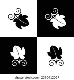 Unique, Modern, Minimalist, Creative and Elegant nature Logo Design
