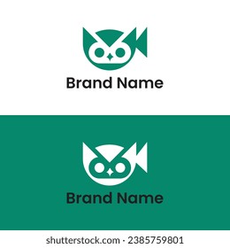 Unique, Modern, Minimalist, and Creative Entertainment Industry Logo Design.