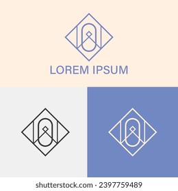 Unique, Modern, Minimalist and Elegant Beauty Fashion Logo Design