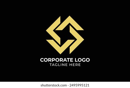 Unique and modern S star logo design, Star logo vector. Universal abstract logo