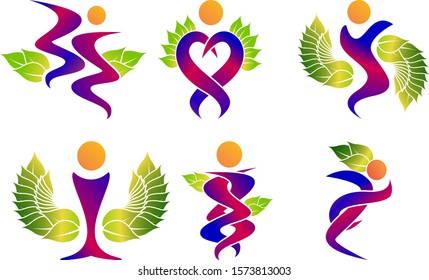 an unique modern and simple nature icons