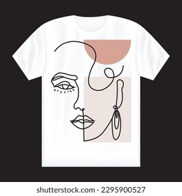 unique modern T shirt design