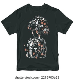 unique modern T shirt design