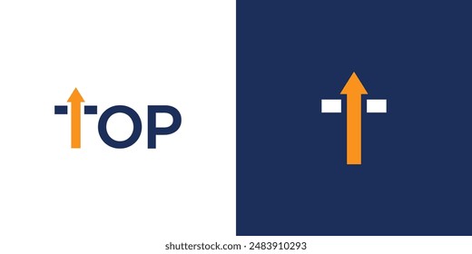 Unique and modern Top logo design