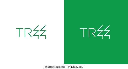  Unique and modern tree logo design