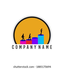 Unique and modern vector illustration of a businessperson design, suitable for your business.