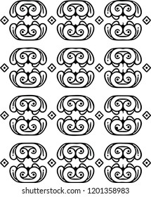 Unique modern vector shape decorative design for many creative ideas