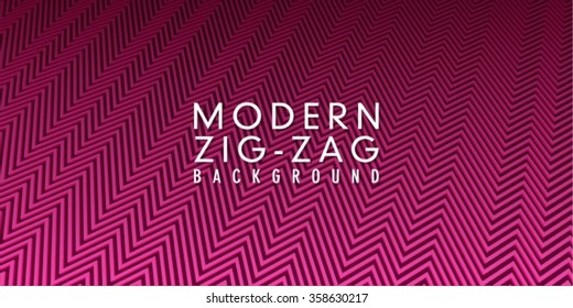 Unique and Modern Zig-Zag, Chevron background design.