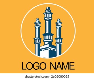 Unique Mosque Logo For Commercial Propossess