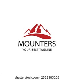 Unique Mountain Minimalsit Logo Design