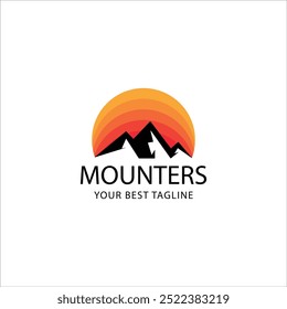 Unique Mountain Minimalsit Logo Design