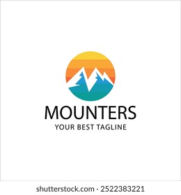 Unique Mountain Minimalsit Logo Design