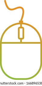 Unique Mouse Vector Line Icon