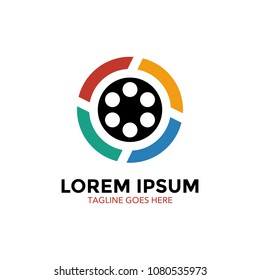 Unique Movie Logo Vector Icon Stock Vector (Royalty Free) 1080535973