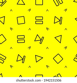 Unique Music Player Button Pattern Background suitable for music business service product graphic need