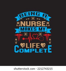 Unique Nurse T-shirt design  vector file