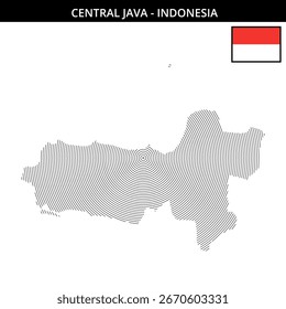 o contorno exclusivo da Java Central e sua bandeira