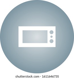 Unique Oven Glyph Vector Icon