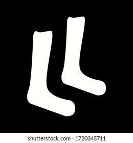 Icono De Glifo Del Vector De Acoplamiento Único