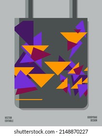 Unique Pattern on Goody bag : Vector Illustration