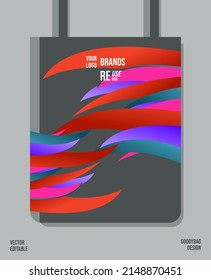 Unique Pattern on Goody bag : Vector Illustration