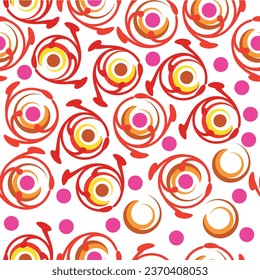 Unique pattern vector art design