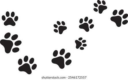 Unique paw design art showcasing love for pets and animals everywhere