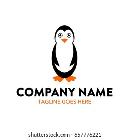 Unique Penguin Logo