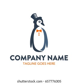 Unique Penguin Logo