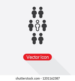 Unique Person Icon Vector Illustration Eps10