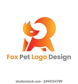 Unique pet dog logo design brand