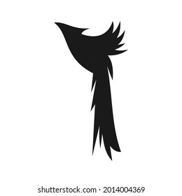 unique phoenix logo design vector template